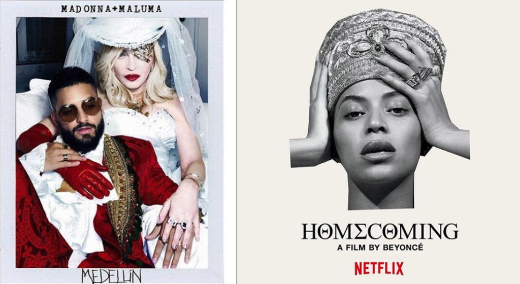 Madonna Medellin Beyoncé Homecoming