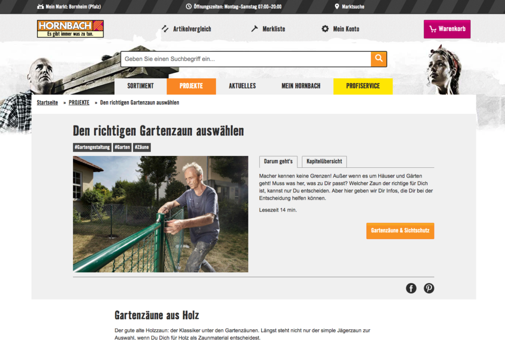 Hornbach Customer Journey